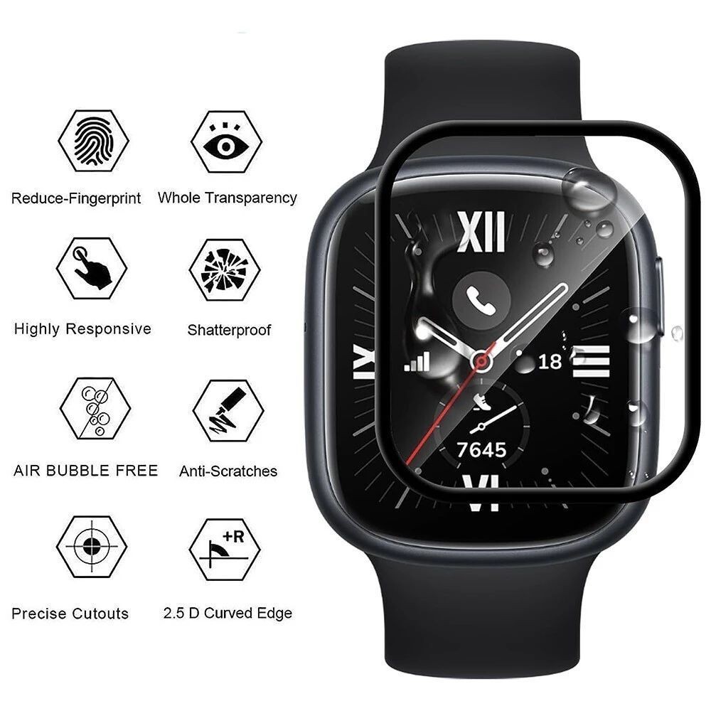 1-5PCS TPU Soft Film for Honor - огляд і ціна Smartwatch Screen Film
