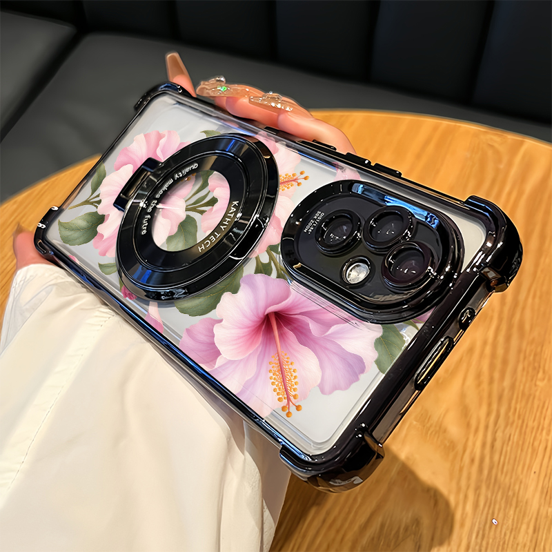 Pink Hibiscus Flowers Pattern  - огляд і ціна Oppo A78