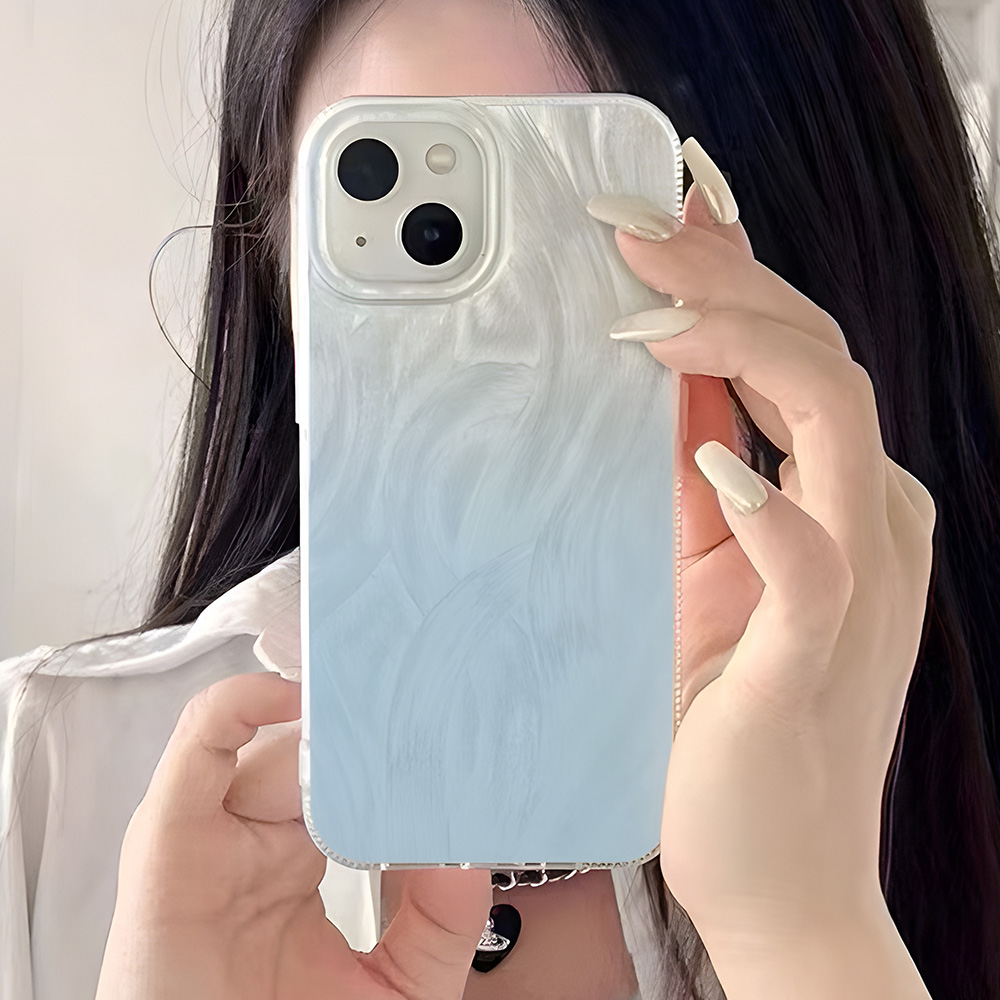 Luxury Laser Silver Phone Case - огляд і ціна Apple Iphone 15 Pro Max
