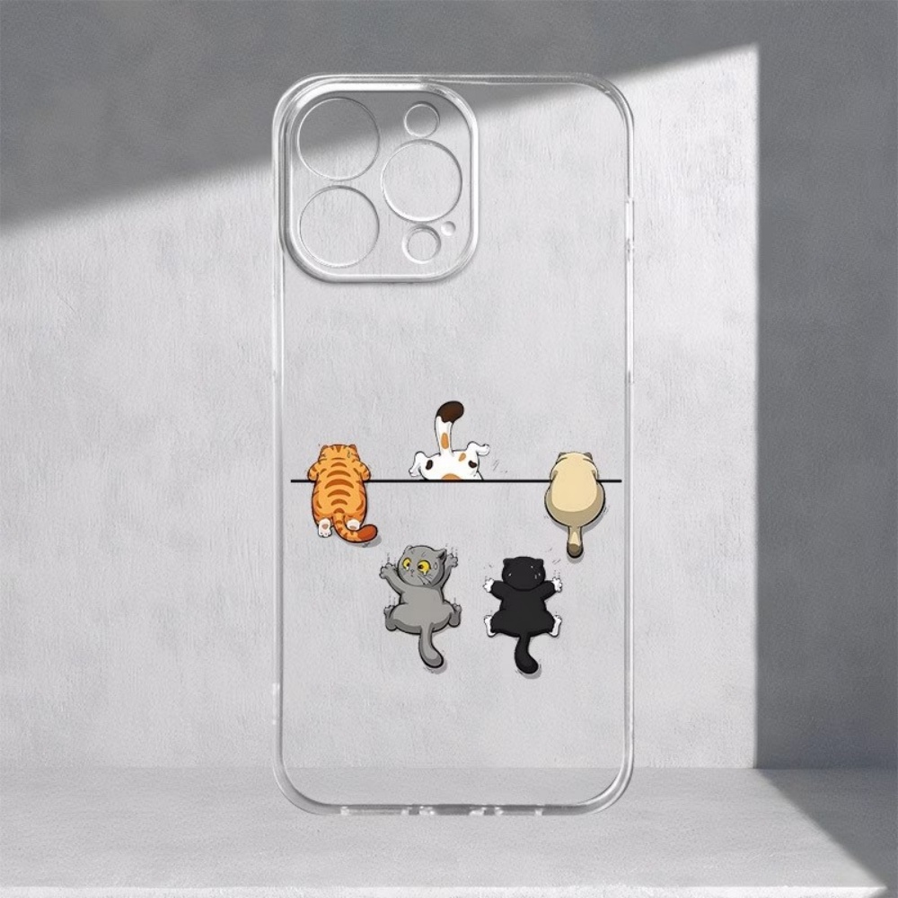 Five Cute Cat Pattern Phone Ca - огляд і ціна Apple Iphone 15 Pro Max