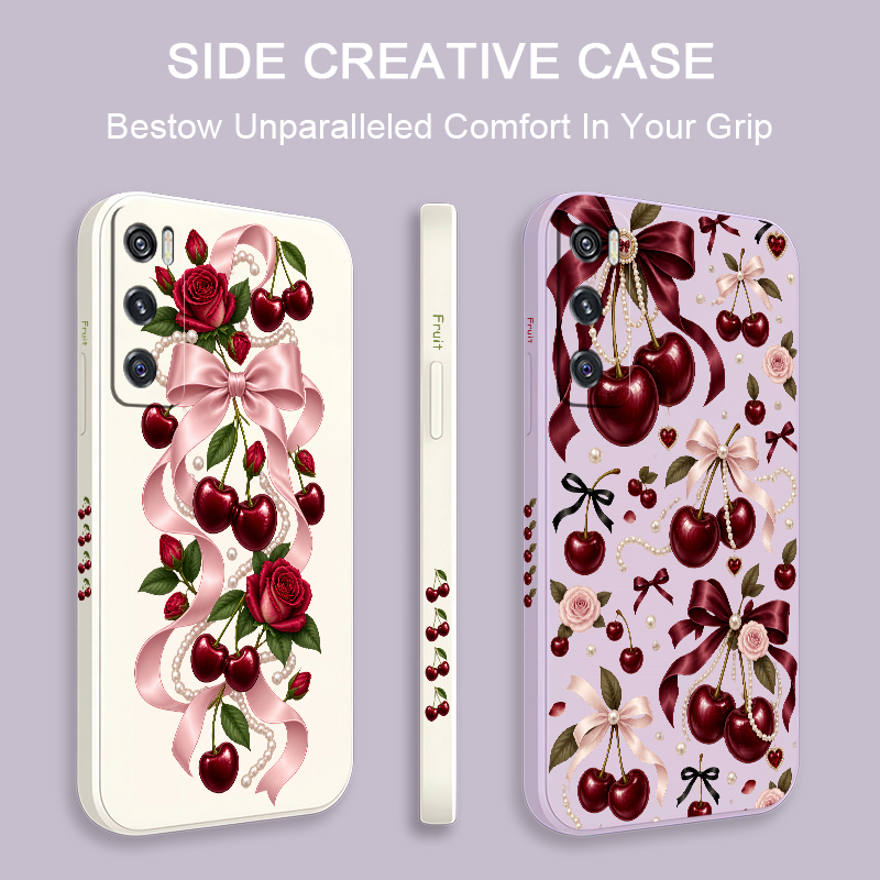 Pink Bow Tie Red Cherry Case F - огляд і ціна Vivo V40