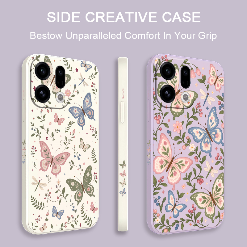 Colorful Butterfly Phone Case  - огляд і ціна Oppo Reno 12