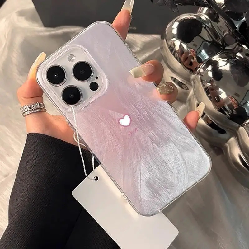 Simple Gradient Pink Heart Cas - огляд і ціна Samsung Galaxy A55