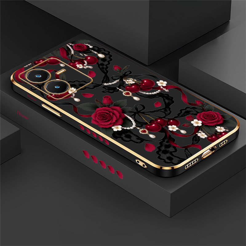 Rose Print Case For Vivo Y28 S - огляд і ціна Vivo Y28