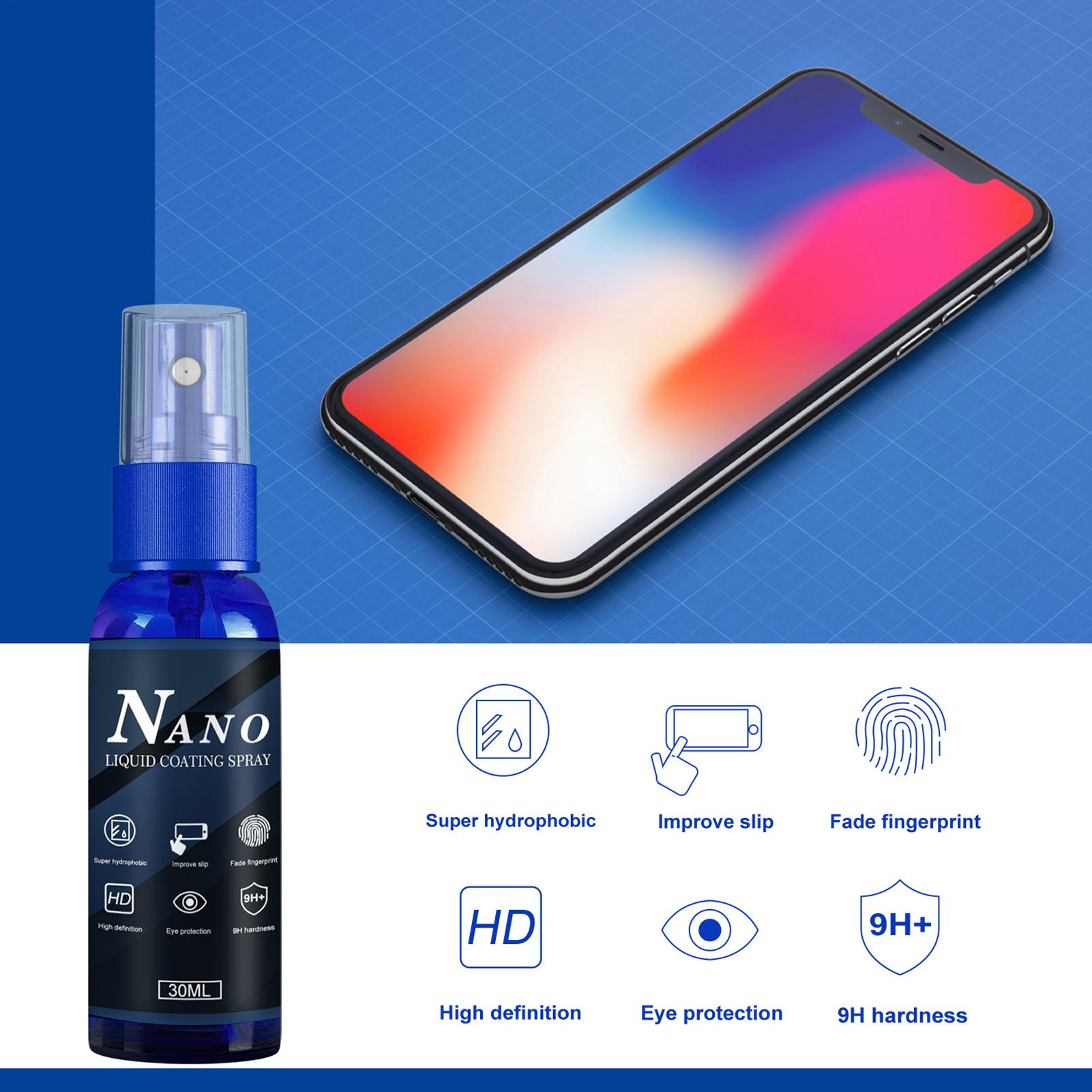 Liquid Screen Protector Spray  - огляд і ціна Oleophobic Coating Spray
